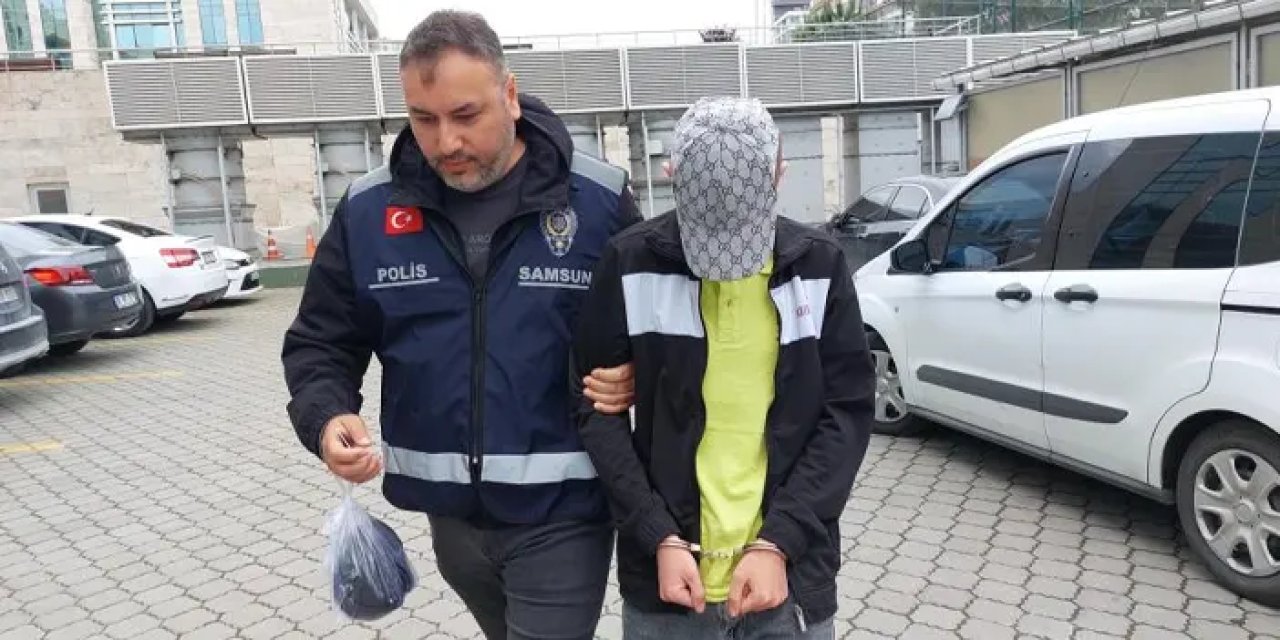 Samsun’da kavgada bir kişiyi bıçakladı! Yakayı ele verdi
