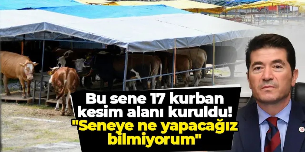 Ortahisar'da 17 kurban kesim alanı kuruldu! "Seneye ne yapacağız bilmiyorum"