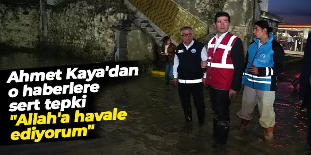 Ahmet Kaya'dan o haberlere sert tepki "Allah'a havale ediyorum"