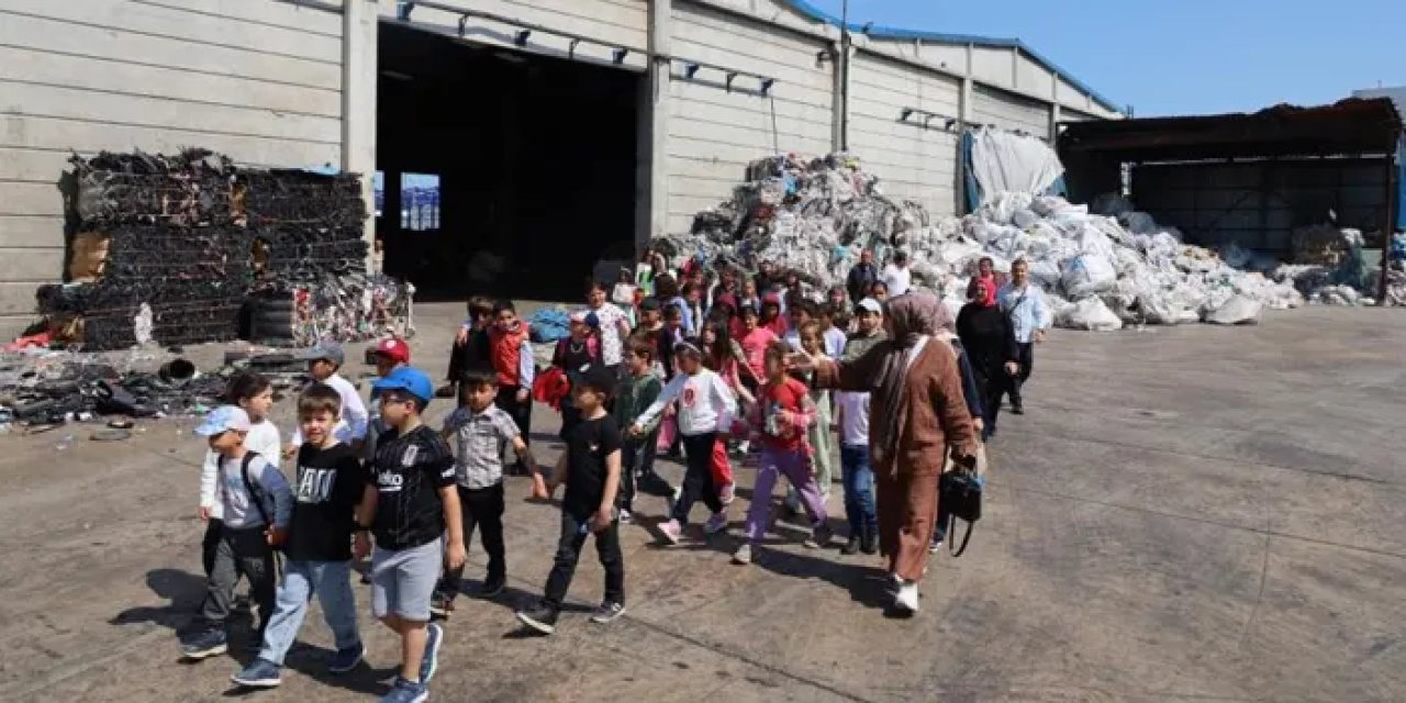 Samsun’da minik öğrencilerden sıfır atık duyarlılığı