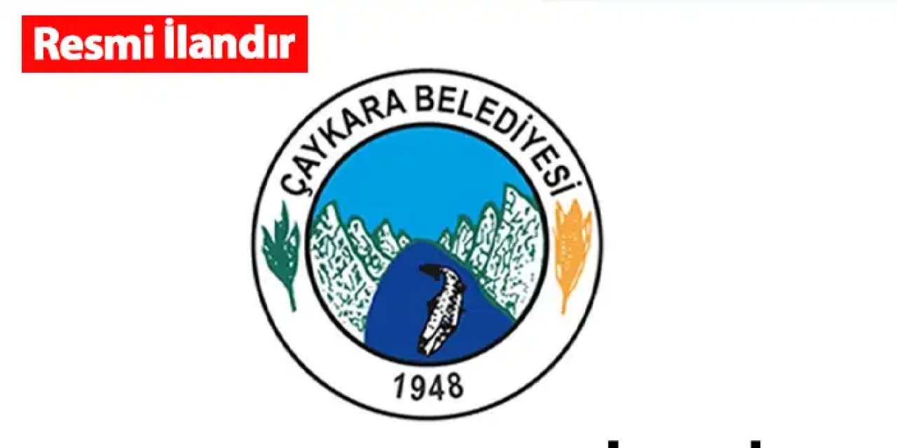 Çaykara Belediyesi taş kırma ve eleme tesisi ile iş makinesi satacak