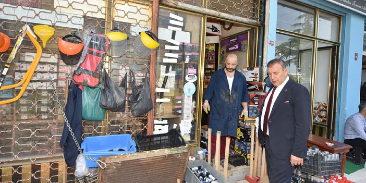 TTSO Başkanı Çelebi’den sel mağduru esnafa destek sözü!