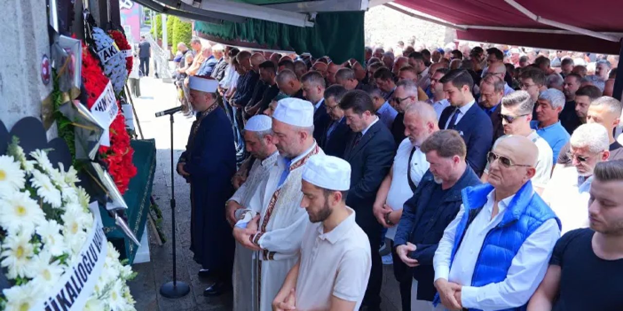 Hami Mandıralı'nın kayınpederi Süleyman Şahinoğlu son yolculuğuna uğurlandı