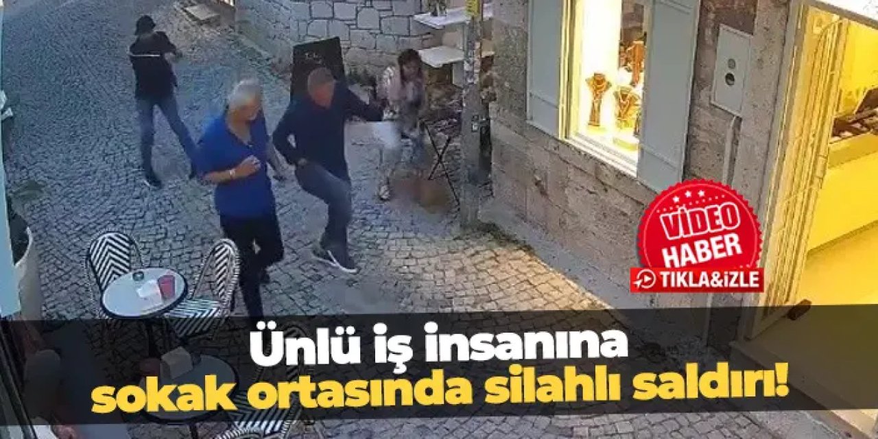 Ünlü iş insanı Fatih Fil'e sokak ortasında silahlı saldırı: O anlar kamerada