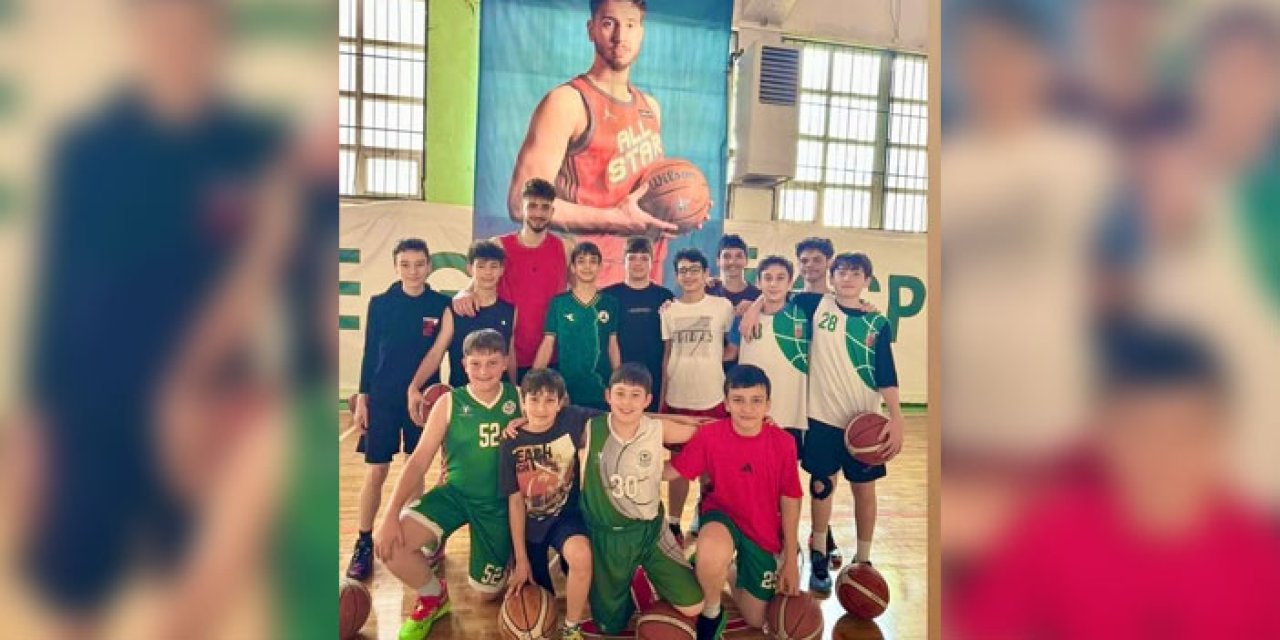 NBA yıldızı memleketi Giresun’da!