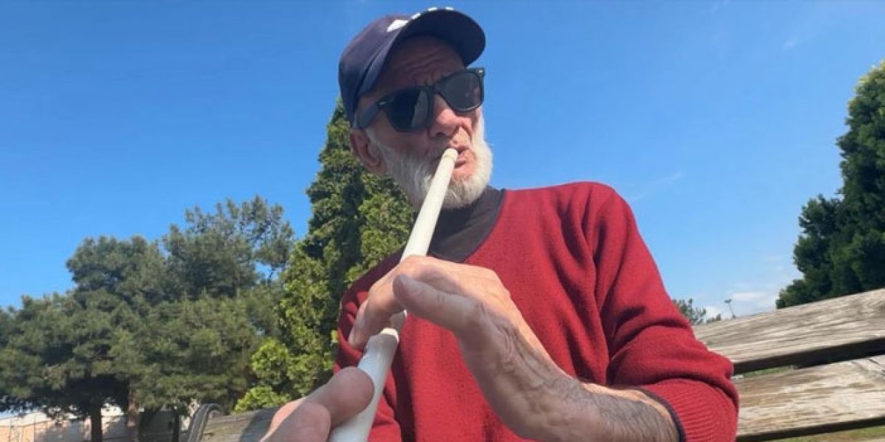 Samsun’da ney tutkusu hayran bırakıyor! Kesik parmaklarına rağmen bırakmadı