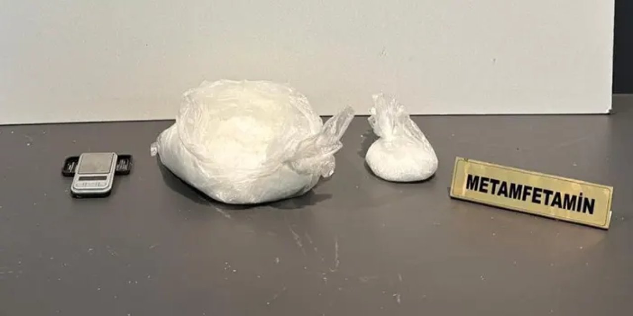 Samsun’da zehir operasyonu: 600 gram metamfetaminle yakalandı