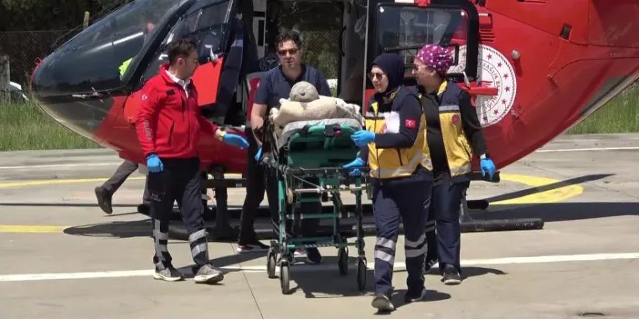Samsun’un ambulans helikopteri 5 yılda 1.190 hayata dokundu!