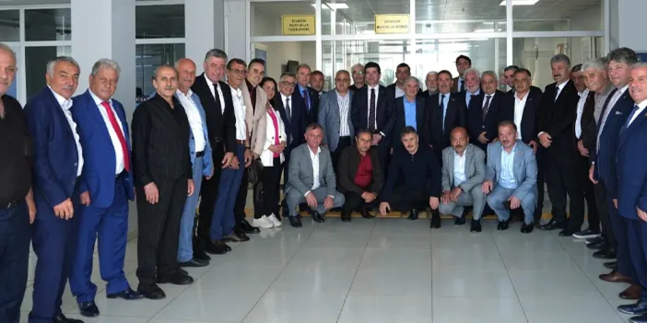 Ortahisar Belediye Başkanı Ahmet Kaya'dan STK'lara bayram ziyareti