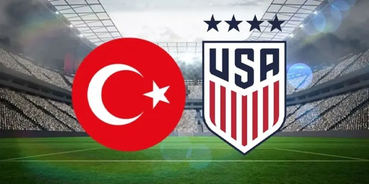 Türkiye özel maçta ABD ile karşı karşıya gelecek.