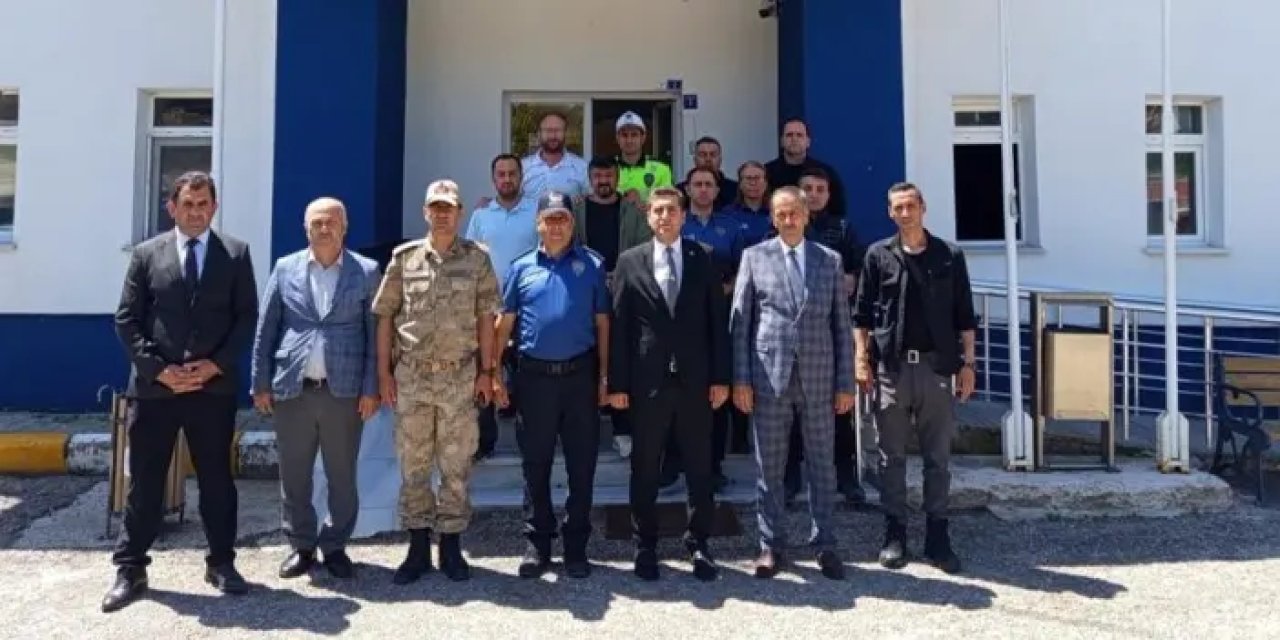 Bayburt Kaymakamı Böçkün’den çalışanlara bayram ziyareti