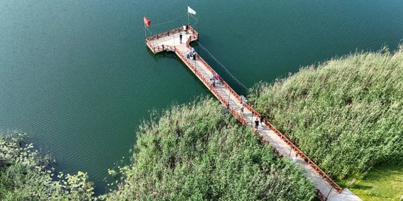 Ordu Gaga Gölü’nde bayram yoğunluğu yaşanıyor