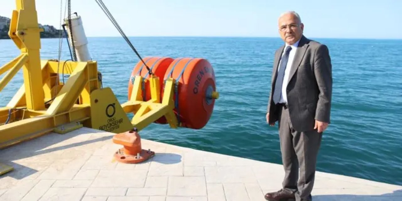 Ordu’da dalgalardan enerji üretiliyor!