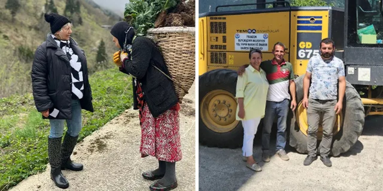 Trabzon'da Köknar’a kadın eli değdi, her şey değişti!