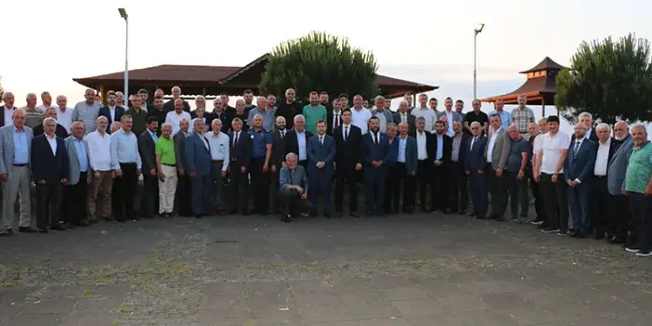 Of Kaymakamı Demirer için veda programı düzenlendi