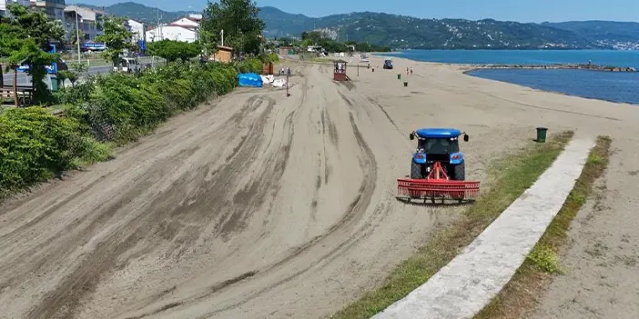 Ordu’da plajlar yeni sezona hazırlanıyor!