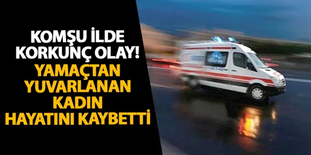 Giresun’da korkunç olay! Yamaçtan yuvarlanan kadın hayatını kaybetti