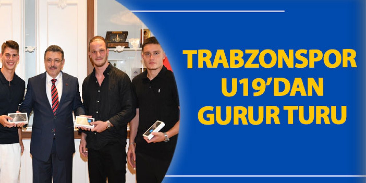 Trabzonspor U19’dan Gurur Turu