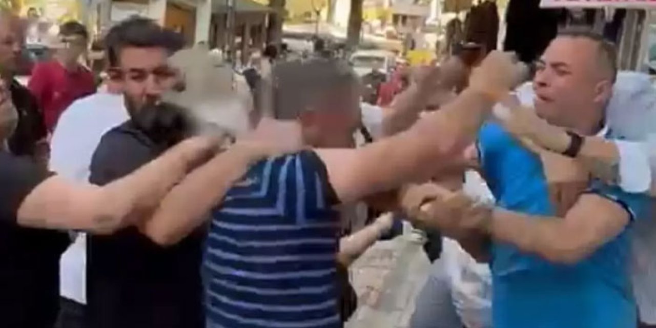 Ordu'da Boşanan Çift ve Yakınları Sokakta Kavga Etti