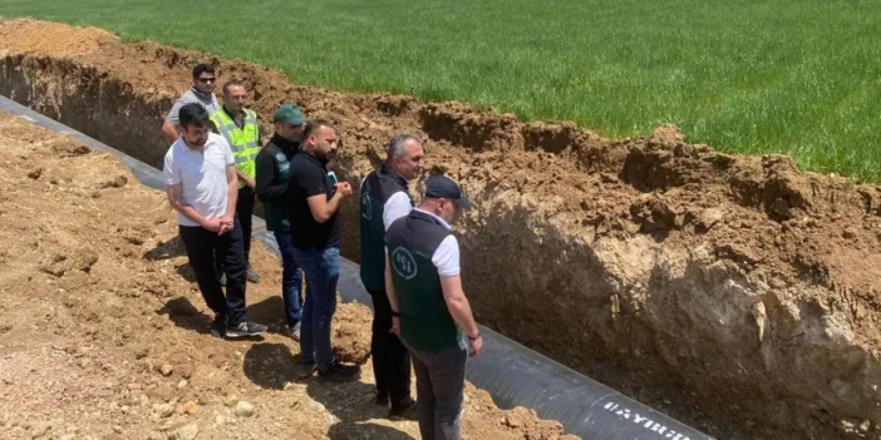 Bayburt Kırıklartepe Barajı’nda çalışmalar sürüyor