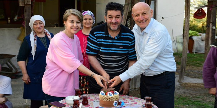 Samsun Terme’de anlamlı kutlama!