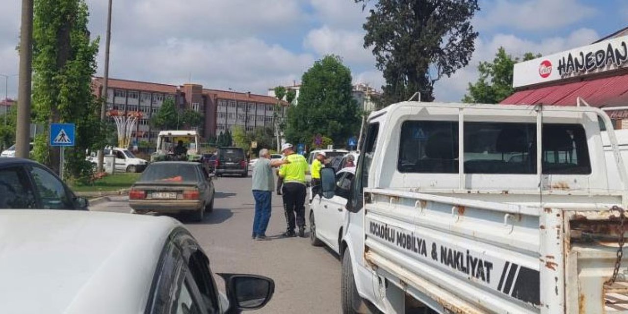 Samsun 'da tek yön denetimi! Kurallara uymayan sürücülere ceza yağdı