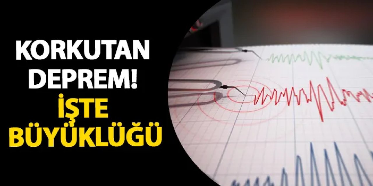 Sivas’ta deprem mi oldu? Deprem mi oldu? Kaç büyüklüğünde deprem oldu? Son depremler listesi