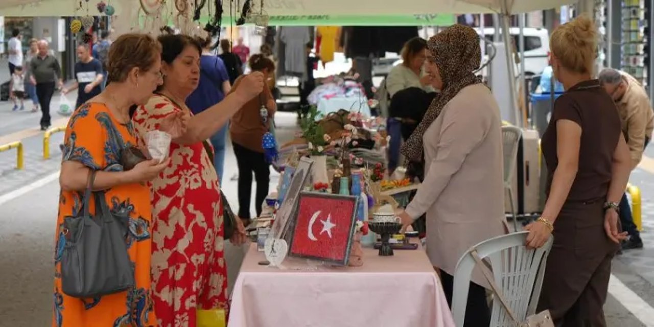 Samsun’da kurulan pazarda para yok takas var!