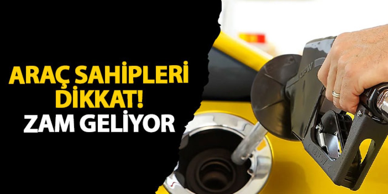 Akaryakıta bir zam daha! Motorine bu gece 1,49 TL artış geliyor