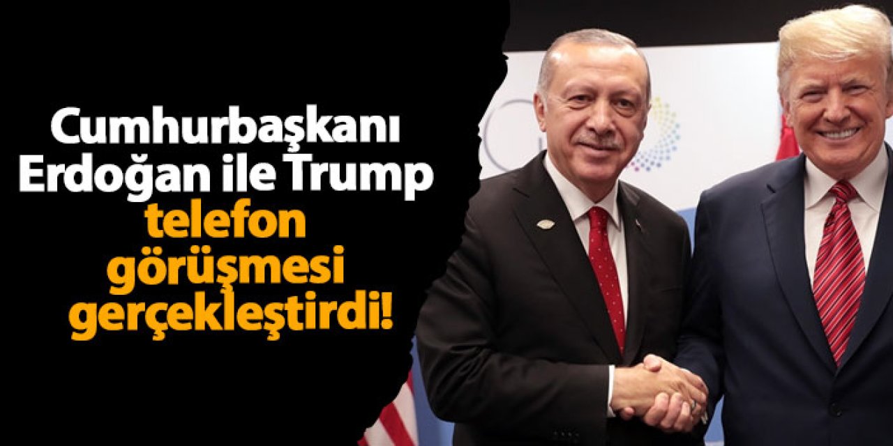 Cumhurbaşkanı Erdoğan ile Trump arasında kritik İran görüşmesi!