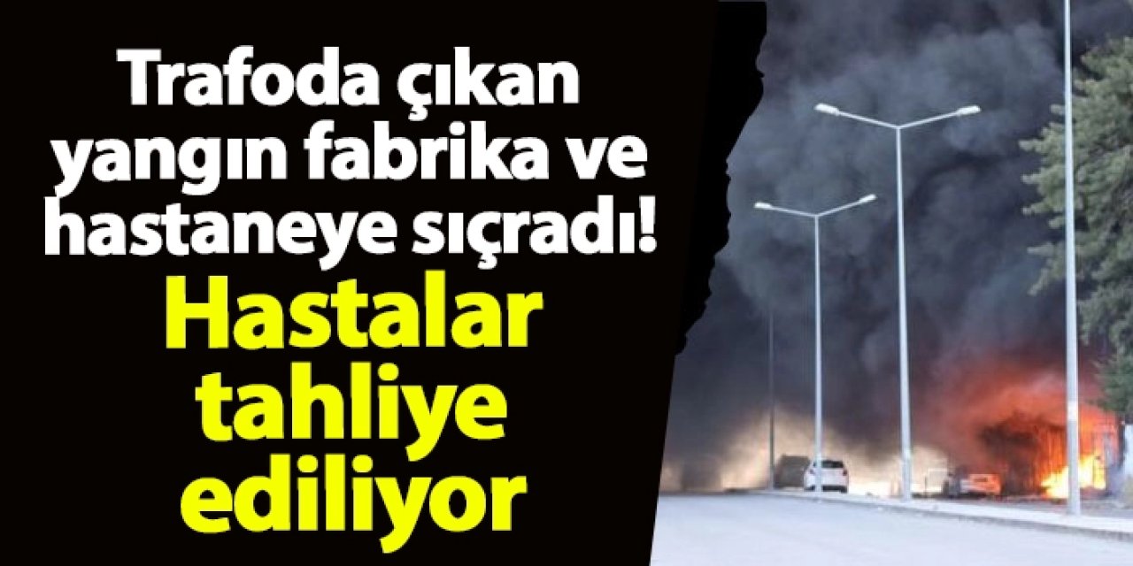 İzmir’de trafo yangını hastaneye sıçradı! Hastalar tahliye ediliyor