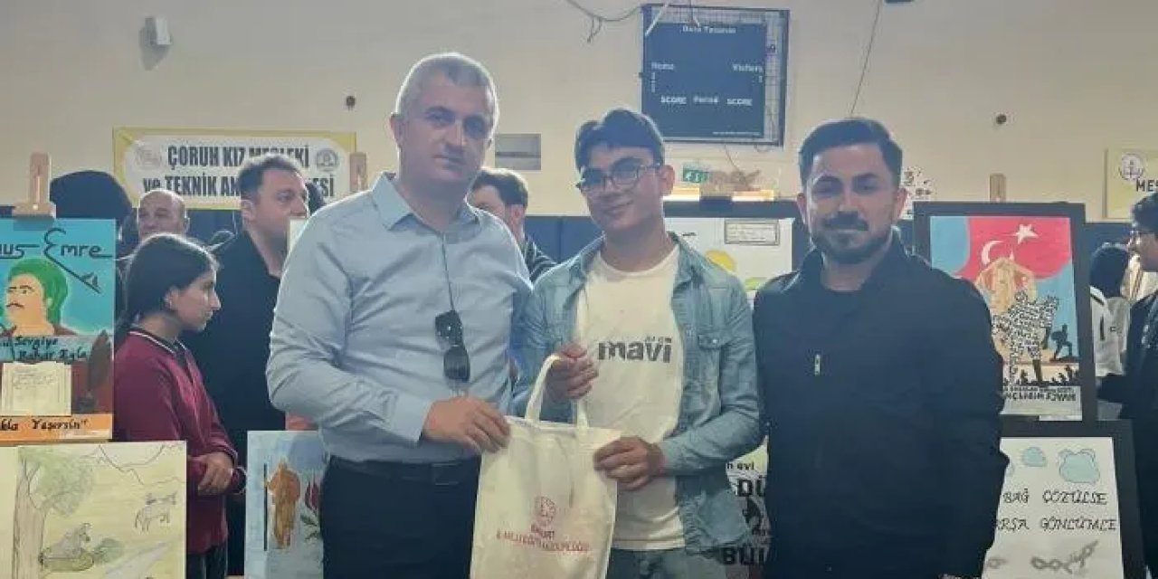 Bayburt’ta  'Dilimizin Zenginlikleri Projesi' kapsamında sergi!
