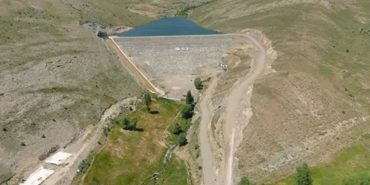 Bayburt Sarımeşe Göleti ile tarım arazisi sulanacak