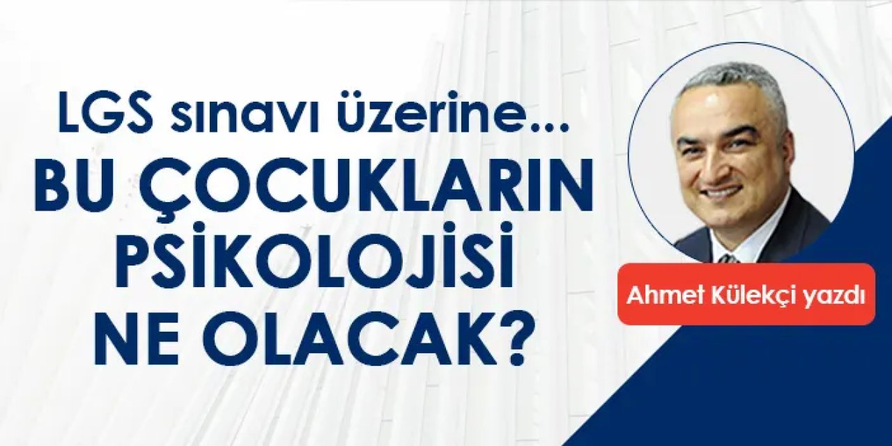 LGS sınavı üzerine...