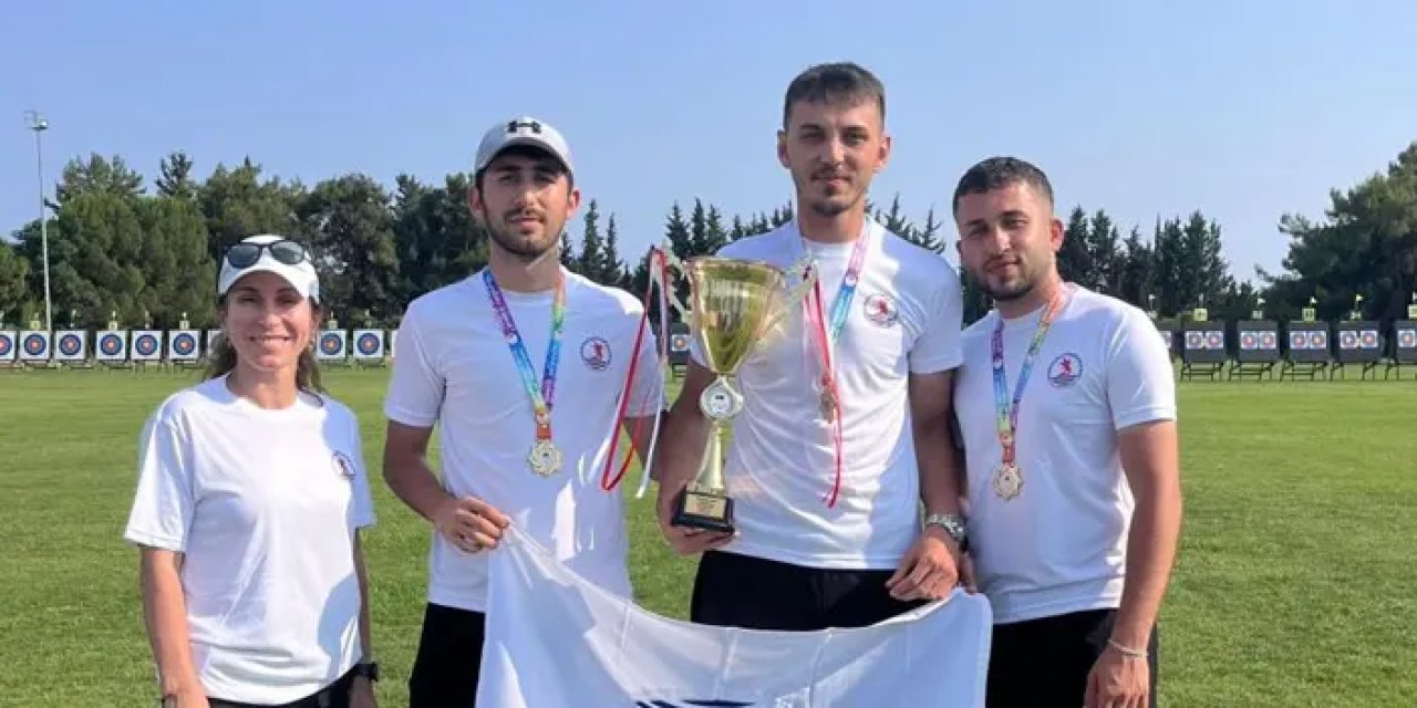 Samsun’da okçular Türkiye şampiyonasında zirveyi gördü!