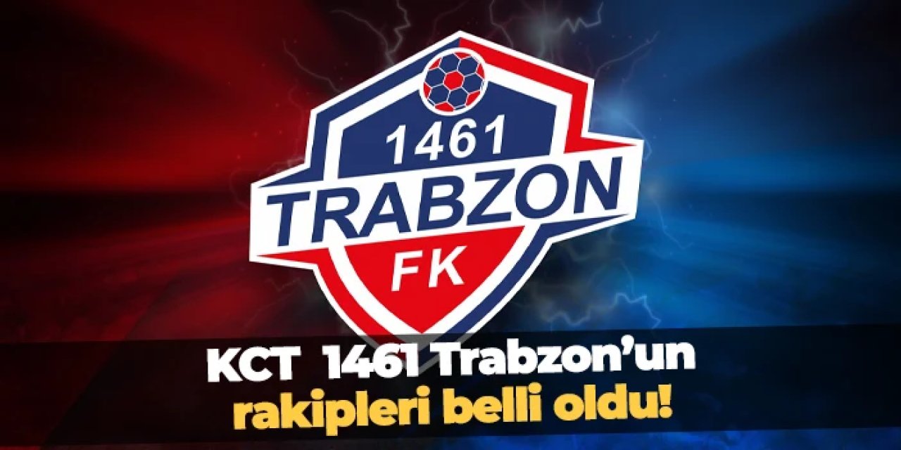2. Lig'de gruplar belli oldu: İşte 1461 Trabzon'un rakipleri