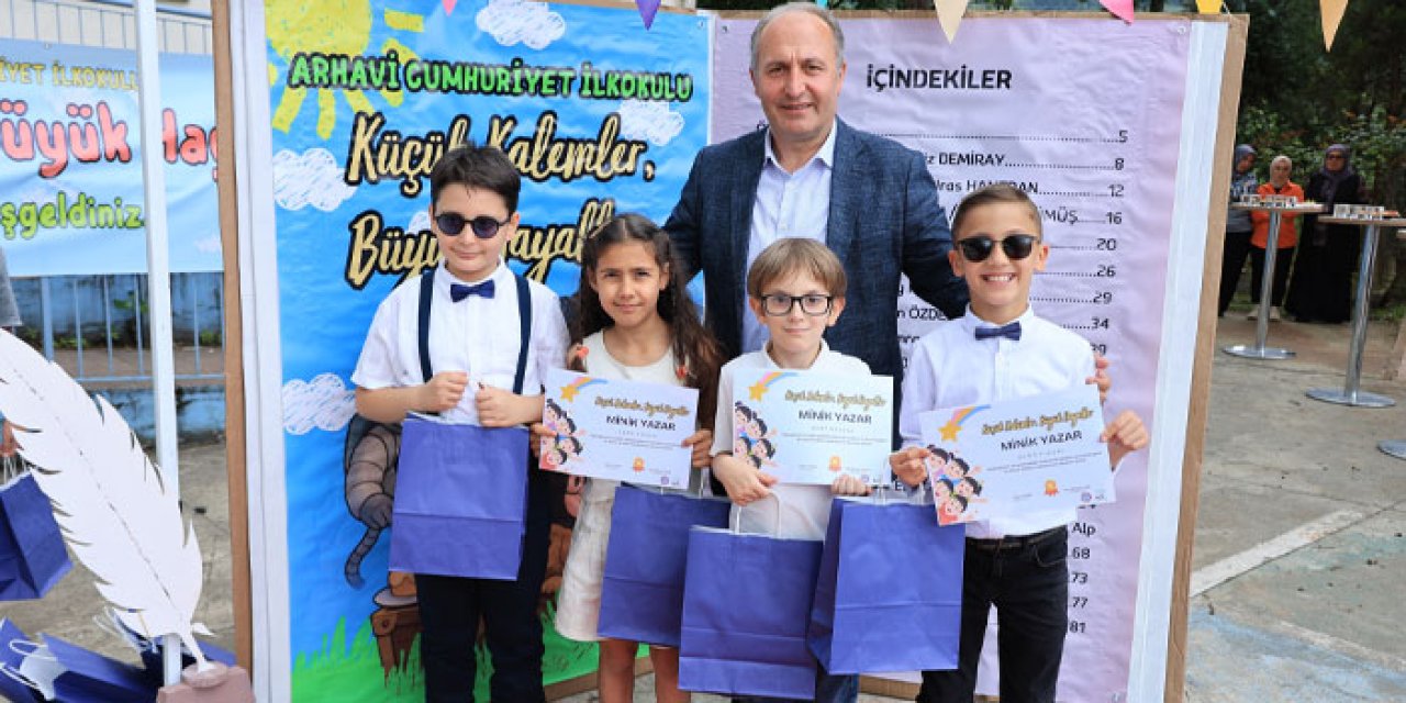 Artvin’de küçük yazarlar kitaplarını tanıttı! Geliri LÖSEV’e bağışlanacak