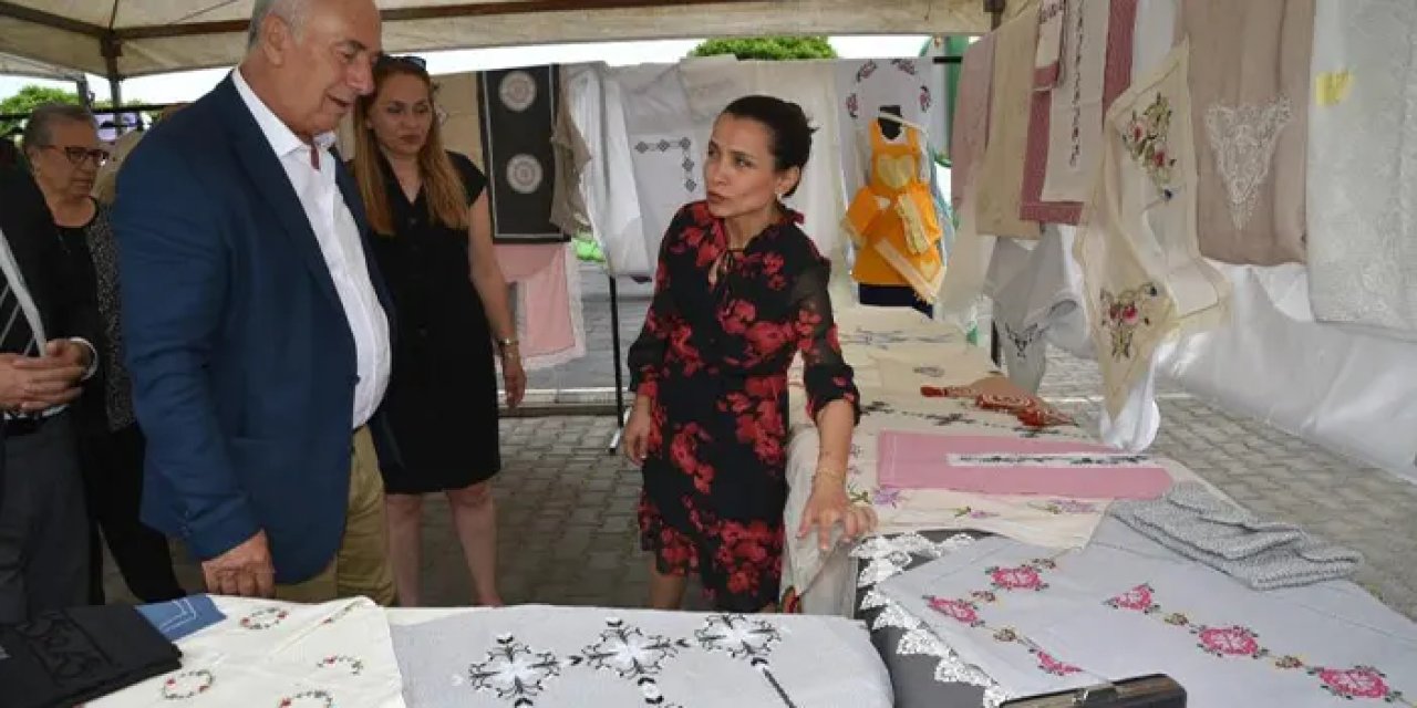 Samsun'da 'Marifetli Kadınların El Emeği Sergisi' göz kamaştırdı!