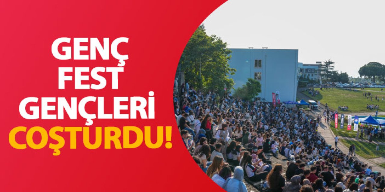 Genç fest, gençleri coşturdu!