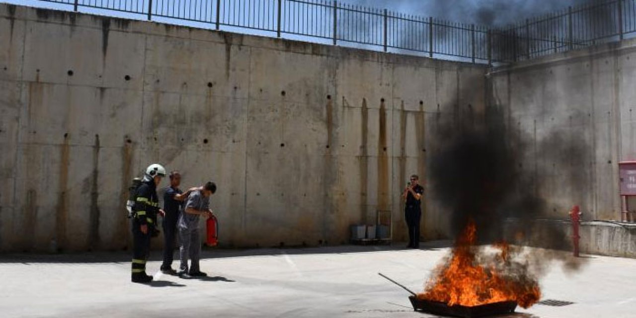 Samsun Vezirköprü ağız ve diş sağlığı merkezi’nde yangın tatbikatı düzenlendi!