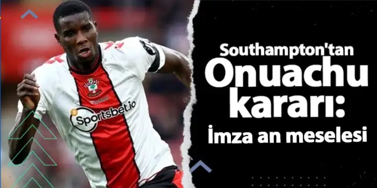 Trabzonspor'da Onuachu'da imza an meselesi! İşte anlaşılan rakam