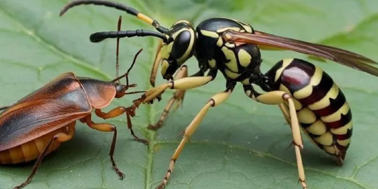 Artvin’de samuray arılar kahverengi kokarcalar için doğaya salındı