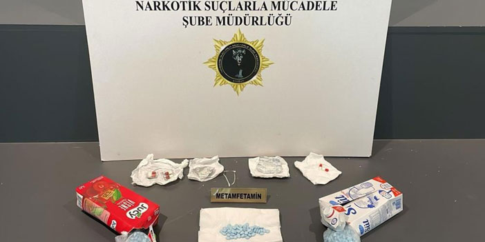 Samsun'da meyve suyu kutularında uyuşturucu ele geçirildi!