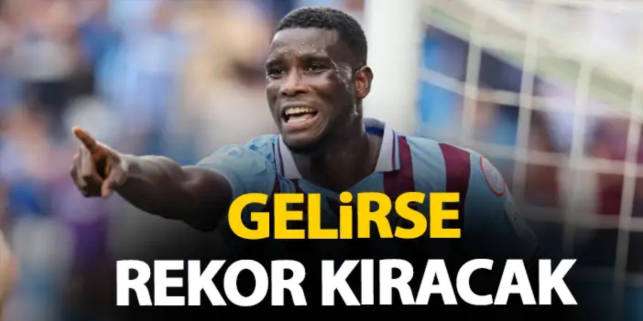 Onuachu Trabzonspor'da rekor kırabilir! Tarihe geçecek imza