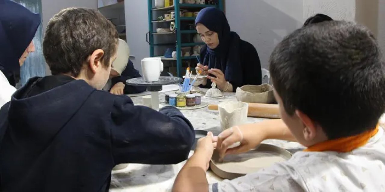 Trabzon'da kadınlar ve özel bireyler üretiyor! Hayatlar değişiyor