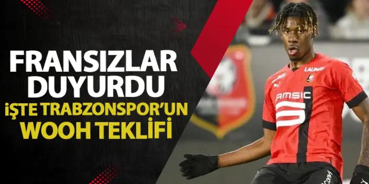 Fransızlar duyurdu! İşte Trabzonspor'un Wooh teklifi