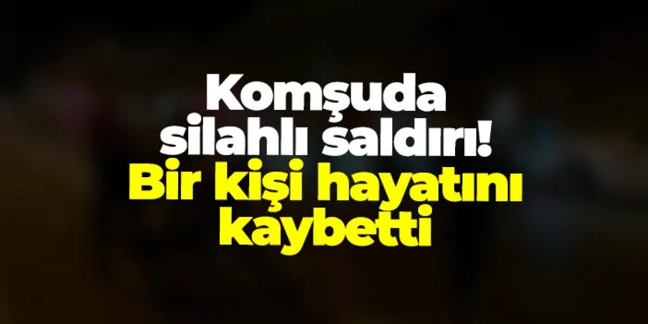 Rize'de silah sesleri! Tabancayla vurulan kişi hayatını kaybetti