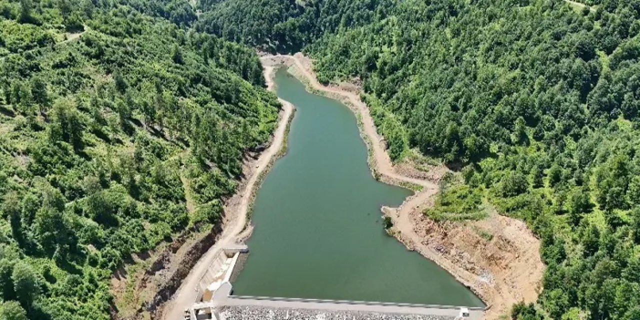 Ordu’da dev baraj inşaatı tamamlandı!