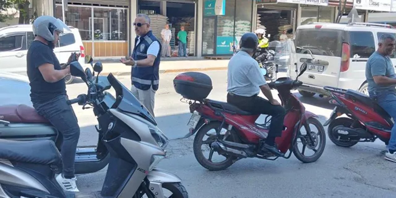 Samsun’da motosiklet sürücülerine sıkı denetim!
