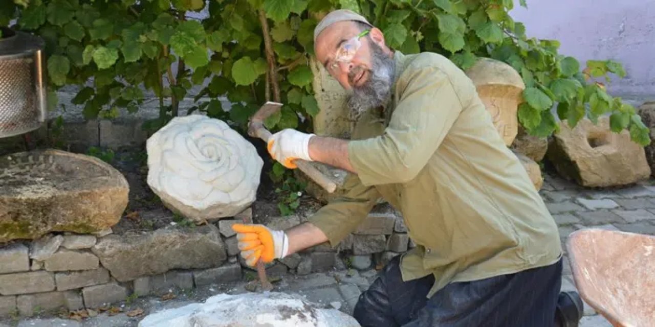 Ordu’da evini bahçesini Türk-İslam Eserleri Müzesine çevrildi!